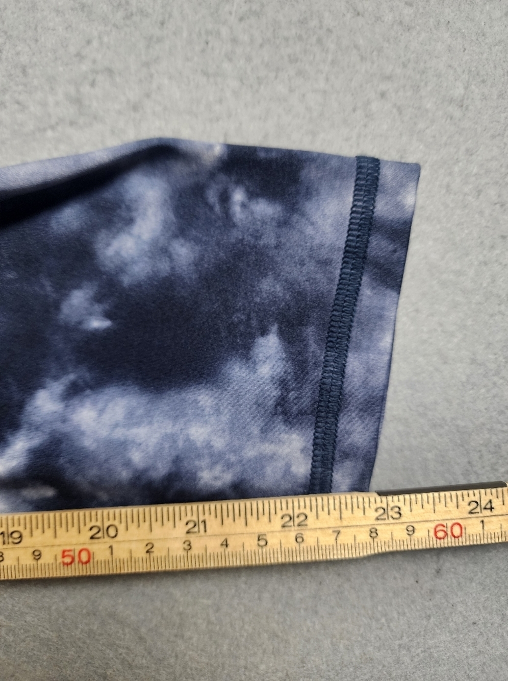 Banana Republic High Rise Legging 7/8 Length Navy/White Tie Dye XS - Picture 10 of 10